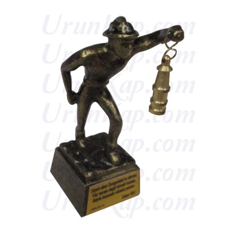 Alüminyum Madeni Heykeli