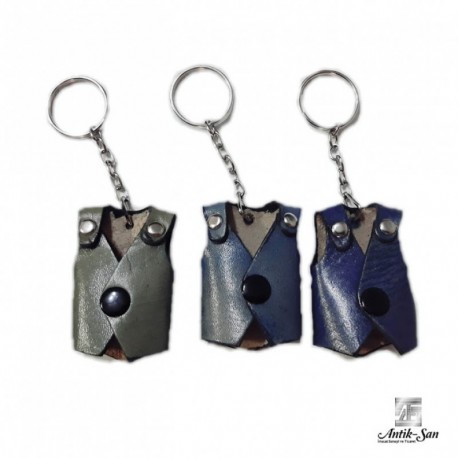 Deri Yelek Anahtarlık