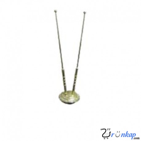 Masa Üstü Çiftli Pirinç Bayrak Direği