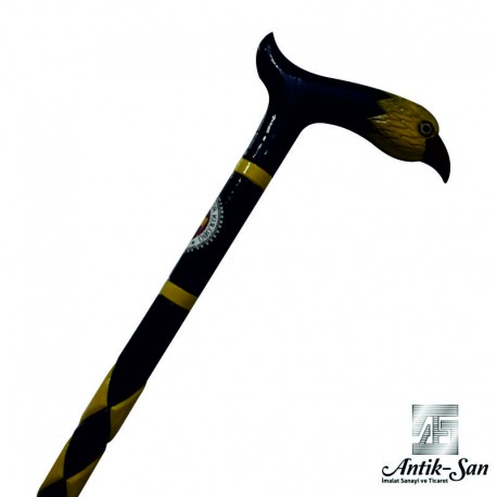Kanarya Figürlü Devrek Bastonu