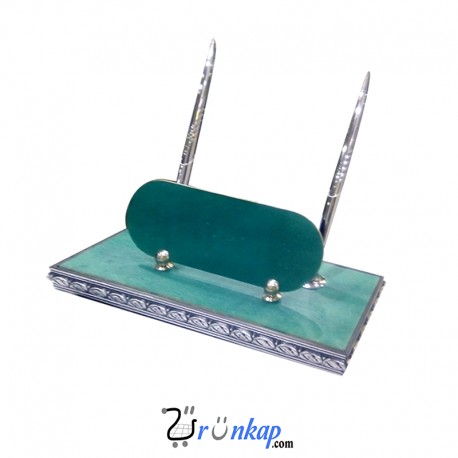 Deri Kaplama Masa İsimliği