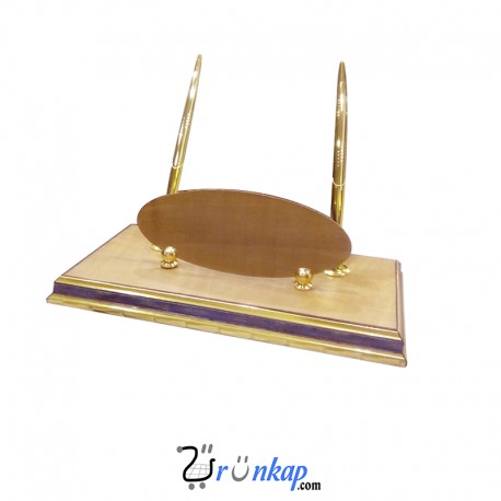 Deri Kaplama Masa İsimliği